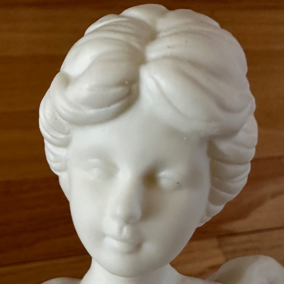 Lillian Vernon Angel Playing Mandolin Lute Candle Holders 10" Pair White #1816 - Picture 10 of 16